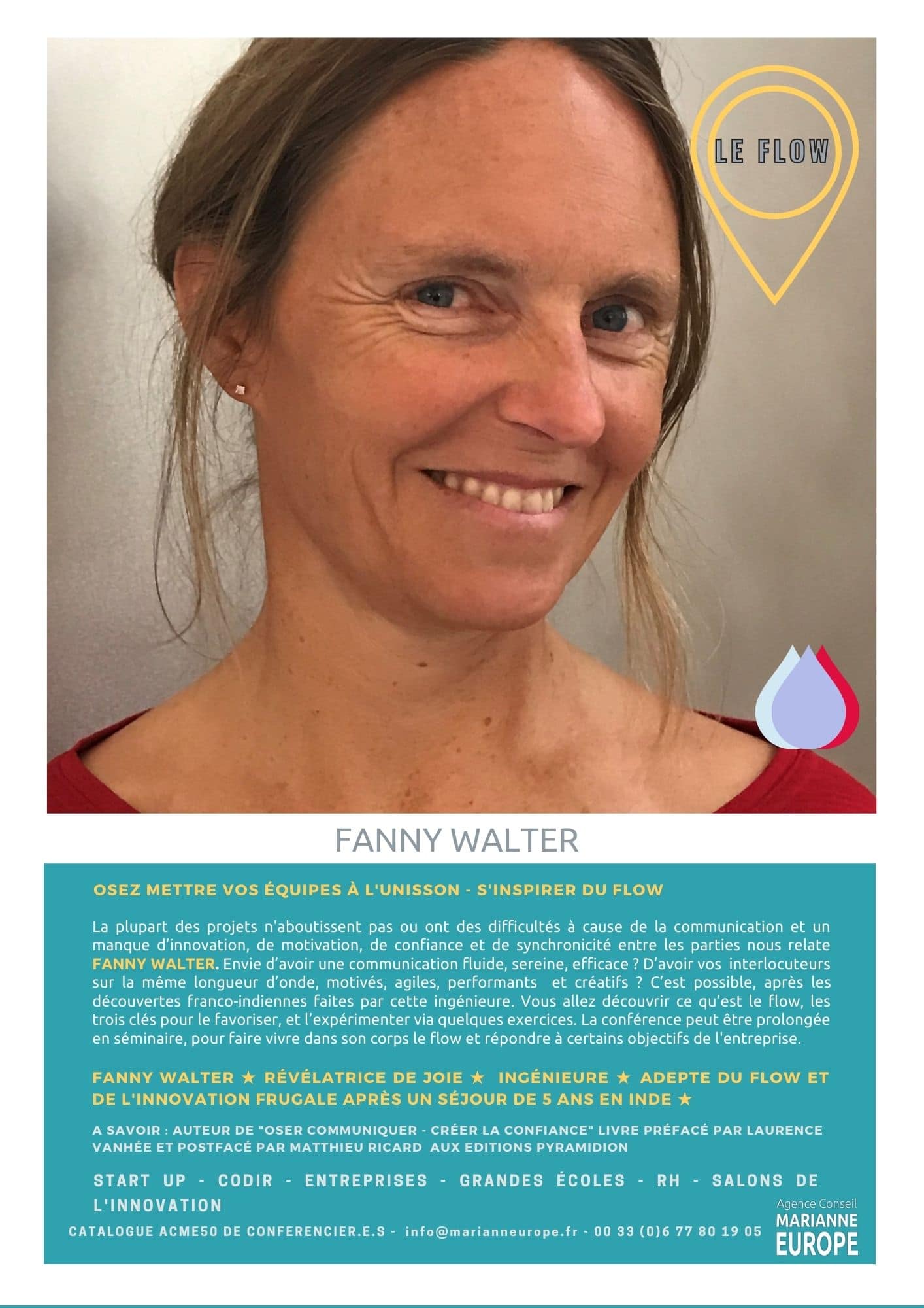 Fanny Walter conférencière de ACME 50