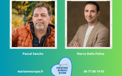 Pascal Sancho et Marco Dalla Palma rejoignent le Speakers bureau ACME